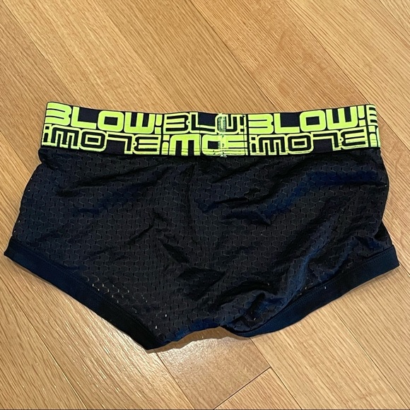 Andrew Christian Blow Mesh Trunks Small - Picture 3 of 3